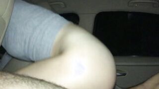 Hardcore sex inside vehicle with stepsis
