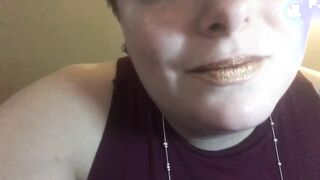 Lip porn video – Movie from Lip Bdsm Joi – Gold Lipstick
