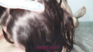 Stepsister has fun with friend