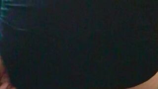 Peek up my Short Ebony Skirt American Milf 24