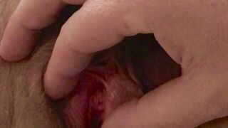 Yummy Soak Bushy Vagina of an American Milf 26