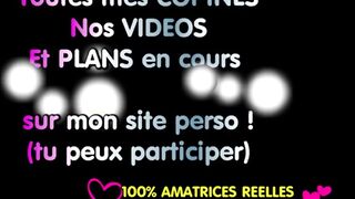 Jeune francaises qui goutent a ma mouille