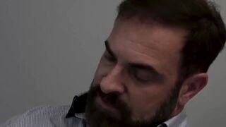 Step-Dad's Hot Ass Drilled By His StepSon - Bare Back Fucking