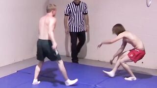 Coach's Pet - Two Hunks Compete To Strip Off For Their Coach