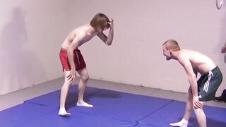 Coach's Pet - Two Hunks Compete To Strip Off For Their Coach