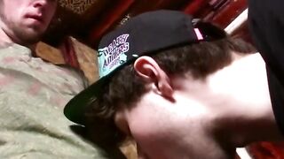 Two Dude's Epic Handjob & Blow Job Experience