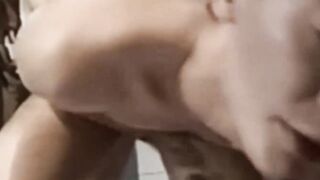 Anal Ass-Fucking Thick Dick - Young Hunk Shower Sex with Hot Muscular Body