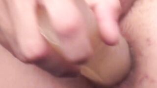 DILDO LOVER - Solo Male Masturbation with Toys & Wet Finish
