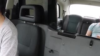 Big Boob Babe Sophia Lee Rides A Vein-Filled Dick In Fake Taxi