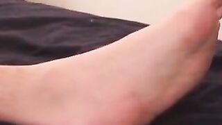 Tatted-Up Hunk Jerking Off His Piercing For The Cameras