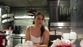 Public Pickup Food Truck Fuck Fest - Busty Blonde Slut Monica Sierra
