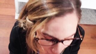 Mommy Blows Best - Milf Teacher Adere's Quinn Throat Stretched In Pov By Student