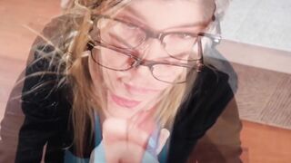 Mommy Blows Best - Milf Teacher Adere's Quinn Throat Stretched In Pov By Student
