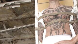 Threeway Bondage - Edgy Threesome With Flogging And Spanking For Submissive Guy
