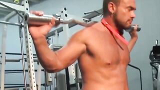 Dominatrix Gym - BDSM Training Session With Submissive Guy And Bondage Gear