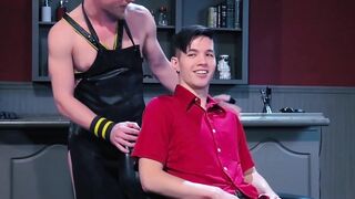 Fisting Frenzy - Hunks Isaac Lincoln & Cody Winters Shave Each Other's Asses