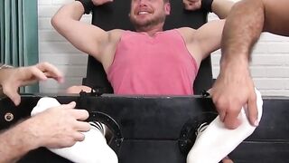 Tickling Fun! - Dominatrix Subdues Handsome Stud with Intense Sensations