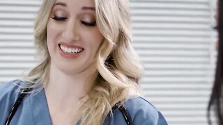 Lesbian Heaven #2: Finger-Licking Good Girls Scene 3 - Hot Blonde Babes Masturbate Together