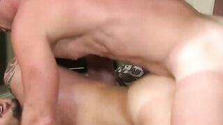 Saxony's Hunk Rides Kirk Steelhard in Hot Anal Action