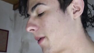 Lucky Guy's Raw Ass-Fucking Adventure with Hot Latin Stud