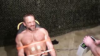 Soldiers' Shock Therapy - Big Balls & Naked Nips with Porn Star Dirck Caber