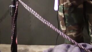 Soldiers' Shock Therapy - Big Balls & Naked Nips with Porn Star Dirck Caber