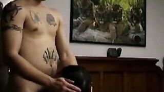 Tattooed Straight Guy Surprised With Gay Sex From Buddy's Brother