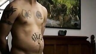 Tattooed Straight Guy Surprised With Gay Sex From Buddy's Brother