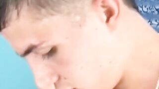 Latinos Bareback Threesome - Raw Anal Sex with Explosive Orgasm
