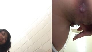 Asian Goddess Public Urination Masturbation - Exotic Dancer Fingering Herself