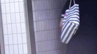 Public Peeping - Naughty JAV Voyeurs Captured Pissing In Public