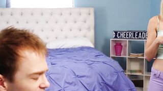 Petite Bombshell - Small Frame Teen Riding A Monster Dick Until He Explodes