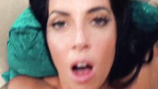 Mom's Hot Step-Son Creeps Up On Her And Fills HER With His Load