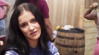 Hot MILF Serenity Sterling Rides Axe Thrower's Hard Dick - POV Blowjob & Creampie