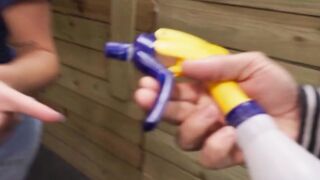 Hot MILF Serenity Sterling Rides Axe Thrower's Hard Dick - POV Blowjob & Creampie