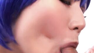 Teens-Swallowing-Blowjobs - Group of Young Ladies Share One Huge Load