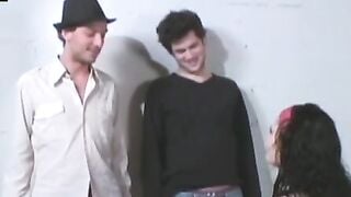 Seductive Bombshell Babes - Hot Blonde Teen Seduces Two Hunk Guys