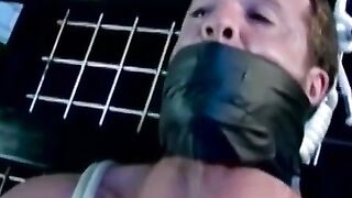 Bondage Domination - BDSM Submissive Slave Gets Rough Anal Training