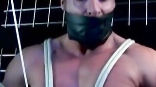 Bondage Domination - BDSM Submissive Slave Gets Rough Anal Training