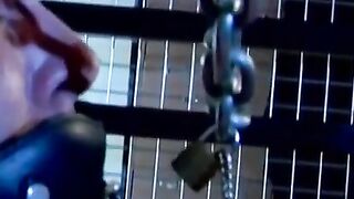 Horny BDSM Domination Session with Naughty Teen Girl & Older Man