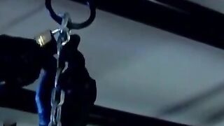 Horny BDSM Domination Session with Naughty Teen Girl & Older Man
