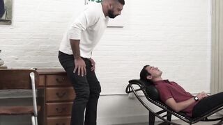 Petite Teen's Ass Gets Pounded Hard By Handsome Older Man In Doggystyle