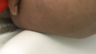 Brazil's Hunk Shower Jerk-Off Session with Dildo
