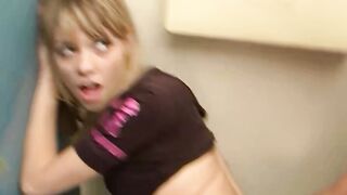 Blondie's Daring Adventure - Public Sex in Nature