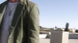 Blondie's Daring Adventure - Public Sex in Nature