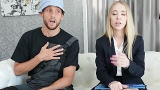 Naughty Girl Next Door - Hot Blonde Babe Gets Fucked Hard By A Huge Dick