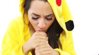 Pokémon Go XXX Parody - Porn Version of Gameplay with Hot Blonde Girlfriend