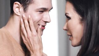 Step-Mom's Big Boobs Get A Hardcore Facial - Step Mom & Son