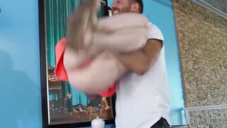 Redheaded Bombshell Mazy Mayes Licks Her Girlfriend's Pussytastic Face