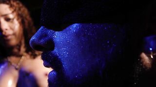 Erotic Bondage Blindfold Session with Black Bombshell Tahlia lane